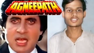 Agneepath 1990  Amitabh Bachchan Best Dialogue Mithun Chakraborty  Agneepath Movie Spoof [upl. by Zanahs]