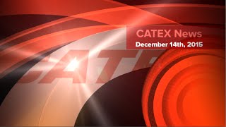 CATEX News for December 14 2015 Typhoon Melor blasting Philippines and more [upl. by Neerhtak]