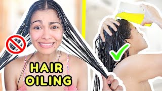 DONT OIL YOUR HAIR UNTIL YOU WATCH THIS avoid these mistakes [upl. by Alahs]