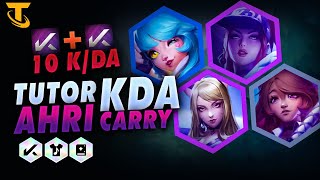 😱 Gw Berhasil 10 KDA OP Banget Cuy Auto Win Tapi Langka  Synergy Combo KDA Ahri Akali TFT Mobile [upl. by Tam131]