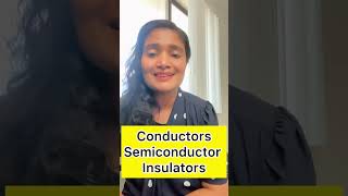 Conductors insulators Semiconductors Electronics Interview Preparation education computerscien [upl. by Ettevol]