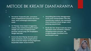 BIMBINGAN KONSELING KREATIF [upl. by Edahs]