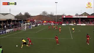 Banbury United v Brackley Town  Highlights of National League North game played on Tue 26 Dec [upl. by Tildie]