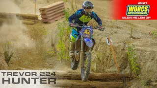 2021 WORCS Glen Helen 450 Pro  2021 YZ450FX  Trevor Hunter 42 [upl. by Olva996]