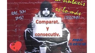 Oración subordinada adverbial comparativas y consecutivas [upl. by Cassady839]