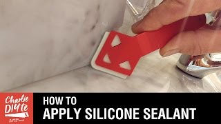 How to Apply Silicone Sealant  the Easy Way [upl. by Buckingham]