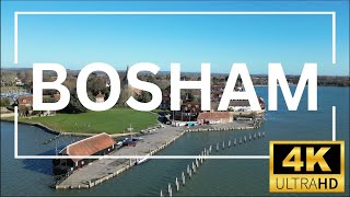 Bosham Chichester West Sussex 4K Drone Footage [upl. by Edgell]