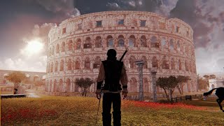 Assassins creed Brotherhood RTGI reshade  Young Ezio Auditore Escape from Rome  acbrotherhood [upl. by Lorianna]