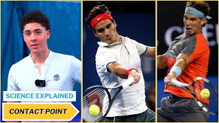 Find Your Forehand Contact Point Everytime Science Explained [upl. by Atnoled709]