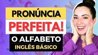 ALFABETO EM INGLÊS │  AZ  Não Erre mais a Pronúncia das Letras com Teacher Elza [upl. by Ahsieit723]