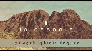 Jy mag nie egbreuk pleeg nie [upl. by Lledroc499]