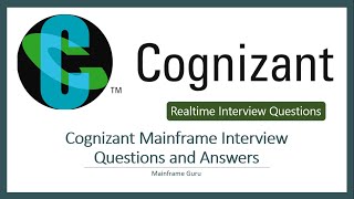 Cognizant CTS Mainframe Interview Questions and Answers  RealTime Questions for Experienced 🔥🤞🔥🤞 [upl. by Etak]