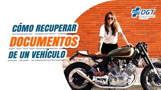 ✅ Cómo 👉RECUPERAR DOCUMENTACIÓN de una MOTO👈 [upl. by Epillihp174]