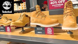 TIMBERLAND OUTLETmens timberland boots 50 OFF  SHOP WITH ME [upl. by Timothea]