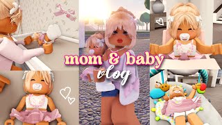 ⋆·˚ ༘  Mom amp Baby Vlog  Roblox Berry Avenue Roleplay [upl. by Eide]