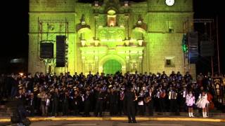 II CONCIERTO DE LA ESTUDIANTINA UNIFICADA DE LA UNA PUNO  HUAYÑOS PANDILLEROS [upl. by Hennahane]