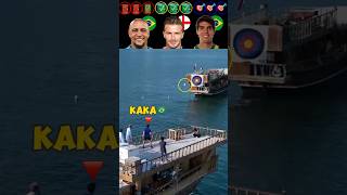 Roberto Carlos VS Beckham VS Kaka 😤🚀 Powerful Shot Challenge [upl. by Bixby]