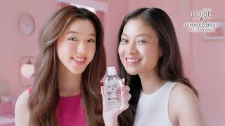 POISE Luminous Bright Micellar Water untuk Wajah Bebas Debu Membandel [upl. by Regazzi]