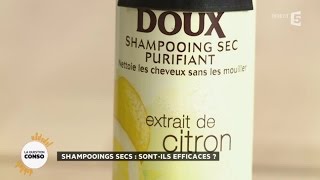 Shampoings secs  sontils vraiment efficaces [upl. by Dressel952]