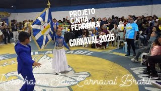 SHOW PROJETO CINTIA FERREIRA FESTA BATERIA VILA ISABEL CARNAVAL PORTO ALEGRE 2025 [upl. by Siloum703]