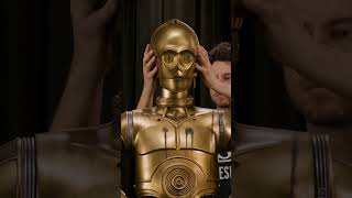 Building a LIFE SIZE C3PO Figure shorts [upl. by Oinimreh67]