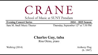 Faculty Recital Charles Guy Tuba [upl. by Ainnos]