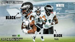 Eagles announce new uniform combination for Packers game in Brazil [upl. by Keldah]