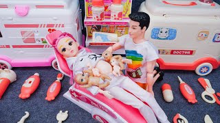 64 Minutes Satisfying Unboxing Doctor Rescue Toys 💉😱 COCO Ambulance Playset ASMR Toy Review 😍💦 [upl. by Haila519]