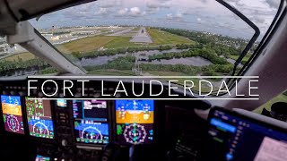 Fort Lauderdale Dusk Arrival [upl. by Acinom175]