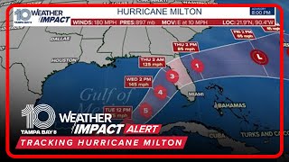 TRACKING HURRICANE MILTON  10 Tampa Bay gives live updates on latest track [upl. by Aridnere]