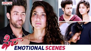 Fidaa Teugu Movie Emotional Scenes  Varun Tej Sai Pallavi  Shekar Kammula  Aditya Cinemalu [upl. by Schlicher548]