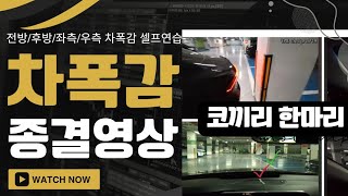 차폭감셀프연습법♦️전방후방좌측우측 차폭감 연습하는 가장 확실한 방법그대로 따라하세요 [upl. by Becka]