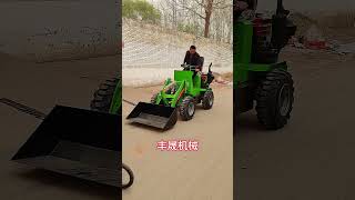 Loader SmallLoader Tractor Forklift ConstructionMachinery Orchard Agriculture [upl. by Ylime]