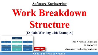 SE 29 Work Breakdown Structure WBS with Examples [upl. by Nomrac]