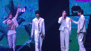 240914 NCT DREAM  ANL  Ending Ment  The Dream Show 3 Tour in Oakland 4K Fancam [upl. by Eerot]