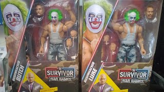 wwe survivor series elites bushwhackers butch and Luke unboxing and review [upl. by Feil]