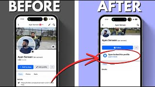 How To LOCK Your Facebook Profile 2024 easy [upl. by Shipp]