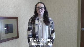 Taylor Munro  Innisfail AB [upl. by Mclain91]