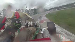 Onboard lap Karting Genk Wet Conditions🌧️  Rotax Max Senior [upl. by Manthei772]