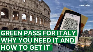 Green Pass for visiting Italy  No longer needed [upl. by Letnoj]