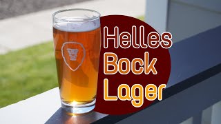 Brewing a Helles Bock Lager Maibock [upl. by Ramak]