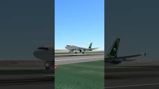 Iraq A320 Smoothest Landing Ever aviation avgeek landing flightsimulator a320 rfs plane [upl. by Lexis]