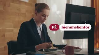 Fjordland reklamefilm – På hjemmekontor – 15 sek [upl. by Ggerc]