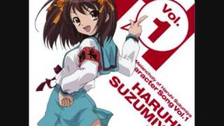 Suzumiya Haruhi no Yūutsu Character song vol 1 Haruhi Suzumiya quotSOS nara Daijoobuquot [upl. by Bensky]