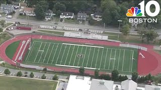 Dedham High School football game canceled after threat [upl. by Nylsej]