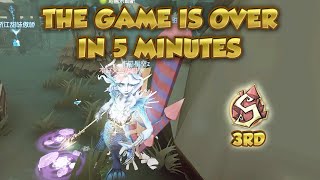 3rd Naiad The Game Is Over In 5 Minutes  Identity V  第五人格  제5인アイデンティティV  Naiad [upl. by Htrahddis974]