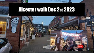 Alcester Walk Dec 2nd 2023 [upl. by Analiese]