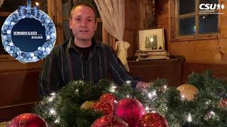 Weihnachtsgedichte mit der CSU Ismaning  Bernhard Glaser mit quotBethlehemquot [upl. by Pellegrini]