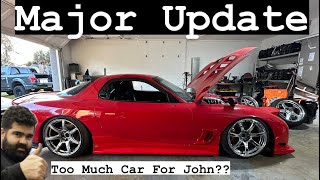 Johns Drift FD Rx7 Build Is Finally Completed [upl. by Ytte]