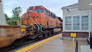 BNSF 6287 West ZWSPNBY 62724 [upl. by Charbonnier]